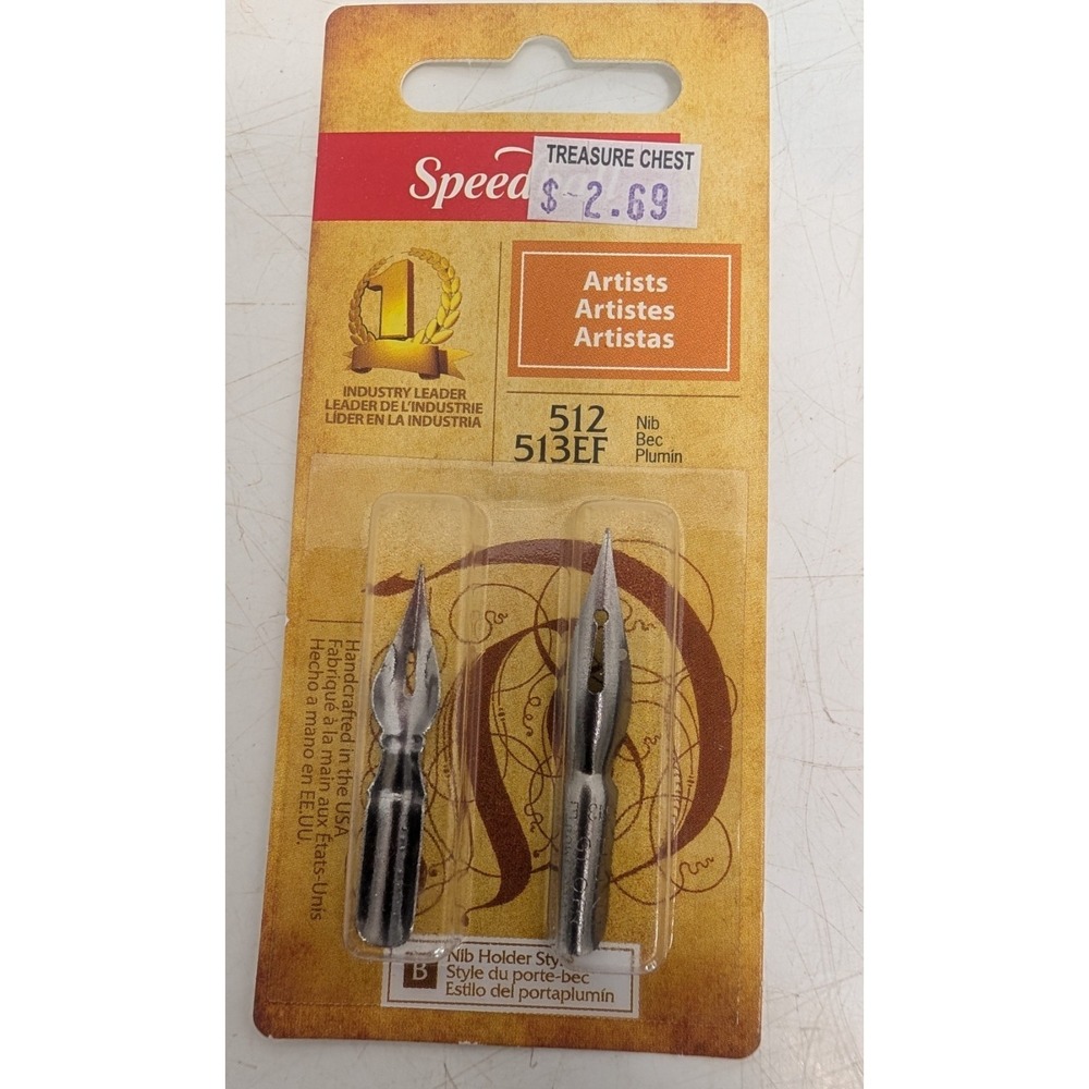 Speedball & Manuscript Calligraphy pens nibs assortment set - Picture 4 of 12